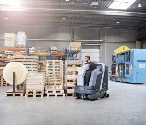 Advance SC6000, Rider Floor Scrubber, 36" Cylindrical, 50 Gallon, Battery, 3 Year Warranty