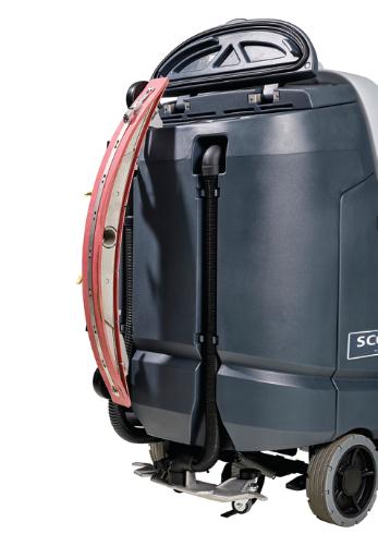 Advance SC6000, Rider Floor Scrubber, 36" Cylindrical, 50 Gallon, Battery, 3 Year Warranty