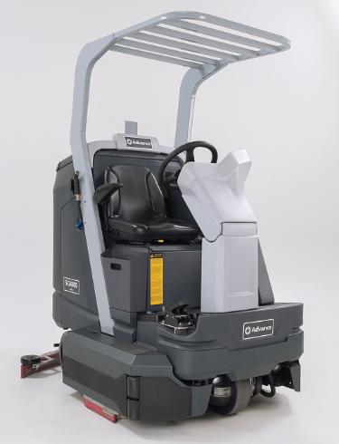 Advance SC6000, Rider Floor Scrubber, 36" Cylindrical, 50 Gallon, Battery, 3 Year Warranty