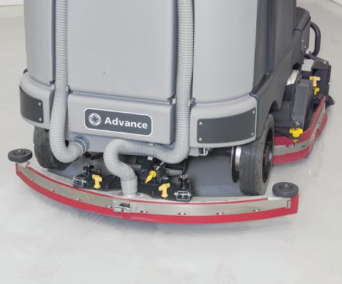 Advance SC6500, Rider Floor Scrubber, 40" Cylindrical, 70 Gallon, Battery, 3 Year Warranty