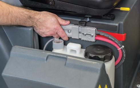 Advance SC6500, Rider Floor Scrubber, 40" Cylindrical, 70 Gallon, Battery, 3 Year Warranty