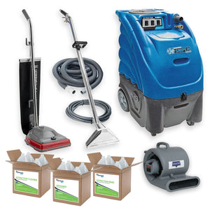 Sandia Sniper, Contractor Special Package, Carpet Extractor Cold Water, Upright Vacuum, Air Mover