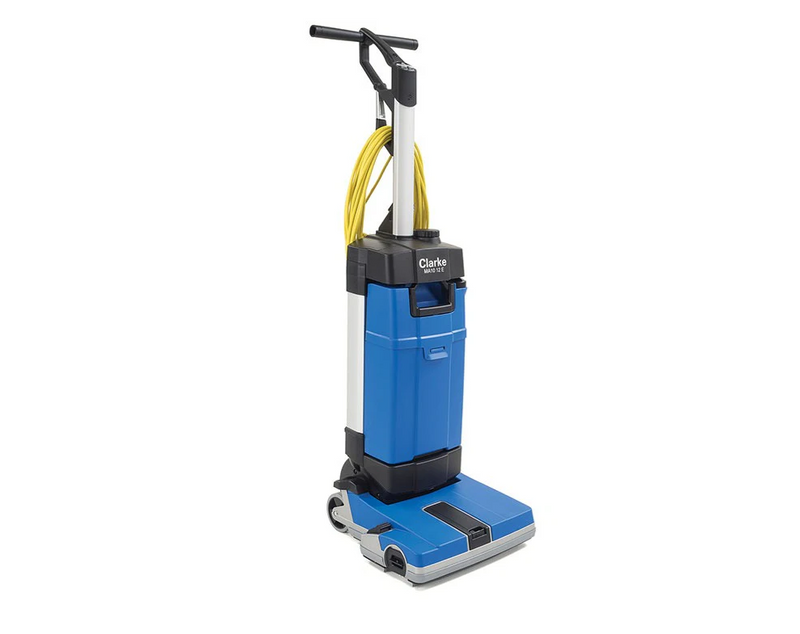 Clarke MA10 12E, Walk Behind Floor Scrubber, 12", .8 Gallon, Cylindrical, 3 Year Warranty