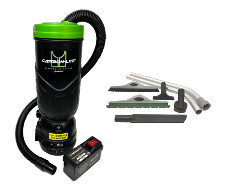 Mosquito Pulse Power HEPA, Backpack Vacuum, 10QT, Battery, With Tool Kit, 7 Year and 1 Year Warranty on Battery