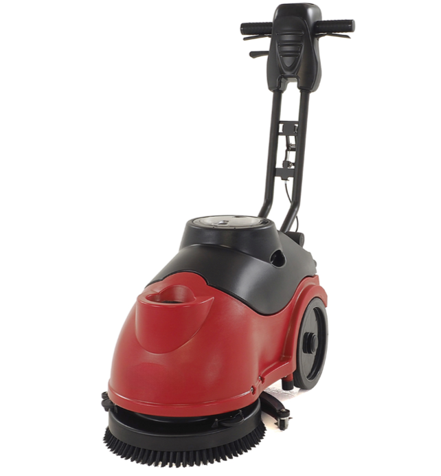 Floor Scrubber | 15" Walk Behind Disk | Battery | Pad Assist | SweepScrub SS15B