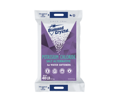 Water Softener Salt, Diamond Crystal, Potassium Chloride, Bulk Orders Only