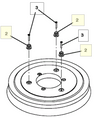 Aftermarket Tennant 1013018, Stud image 2