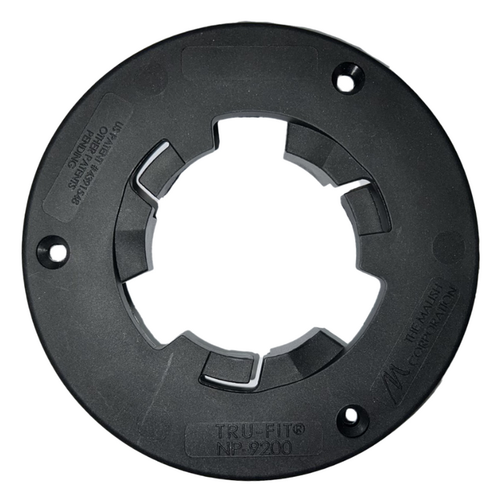 Malish Mal-Grit™ Rotary Grit Brushes, Includes Pre-Installed Riser and NP-9200 Clutch Plate, 80 Grit