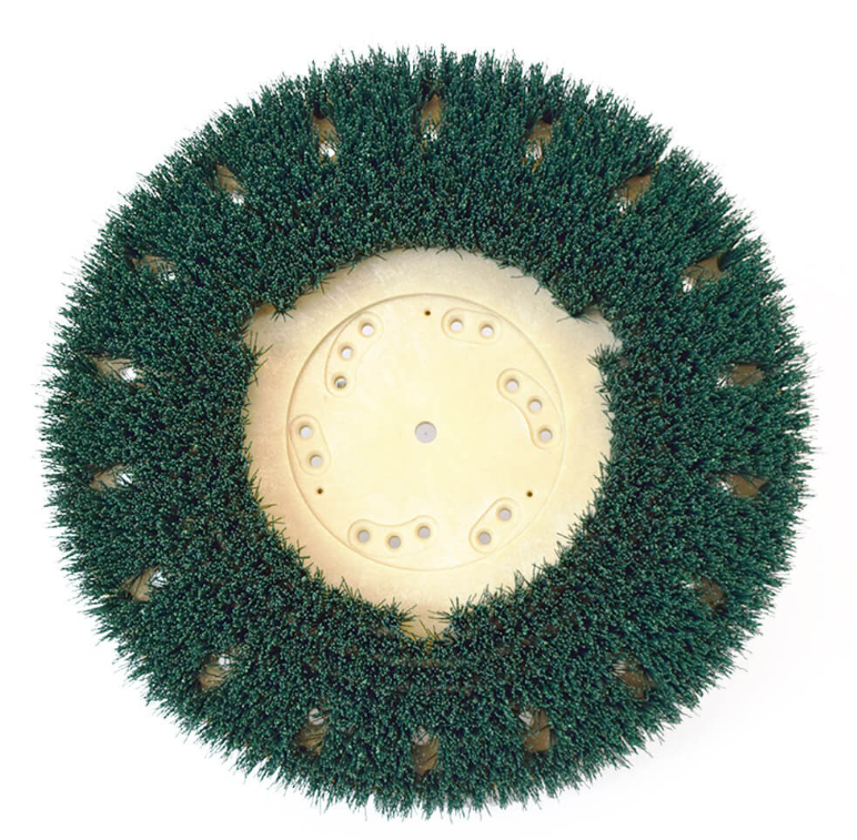 Malish Mal-Grit Scrub™ Rotary Grit Brushes, Includes Pre-Installed Riser and NP-9200 Clutch Plate, 120 Grit