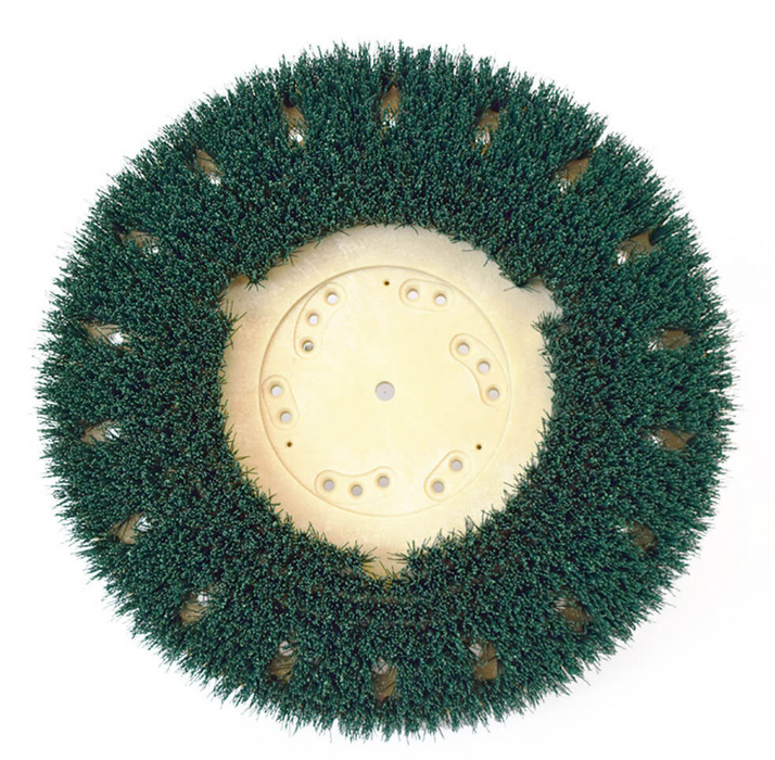 Malish Mal-Grit Scrub™ Rotary Grit Brushes, Includes Pre-Installed Riser and NP-9200 Clutch Plate, 120 Grit