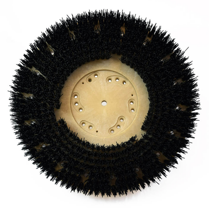 Malish Mal-Grit™ Rotary Grit Brushes, Includes Pre-Installed NP-9200 Clutch Plate, 80 Grit