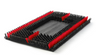 Malish 702420, Red Sonic Scrub™, 14 X 20", 500 Grit, Each image 1