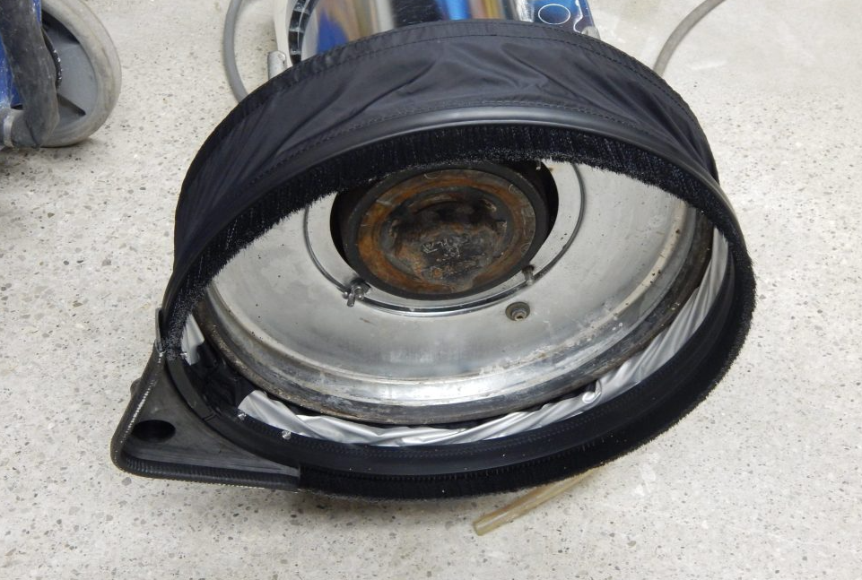 Malish 882920, 20" Dust Skirt for Floor Buffers