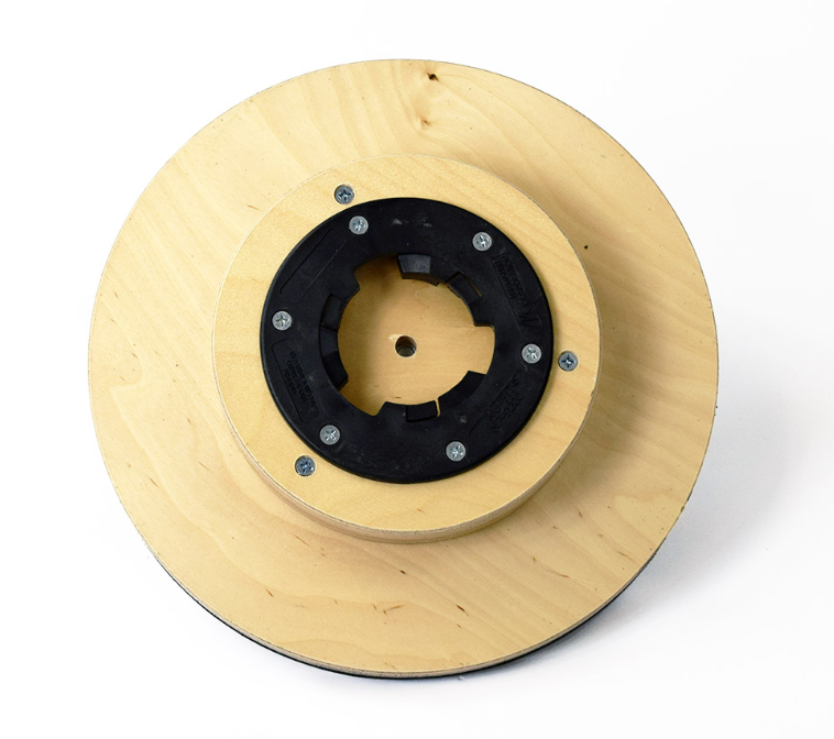 Malish Heavy-Duty Sandpaper Driver, 14"-20", Includes NP-9200 Clutch Plate and Riser