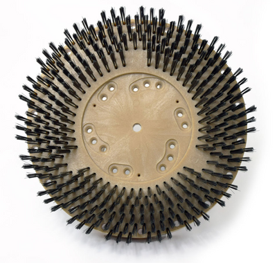 Buffers Riser Block Malish Steel Wire TUFF-BLOCK® Showerfeed Brushes, 13
