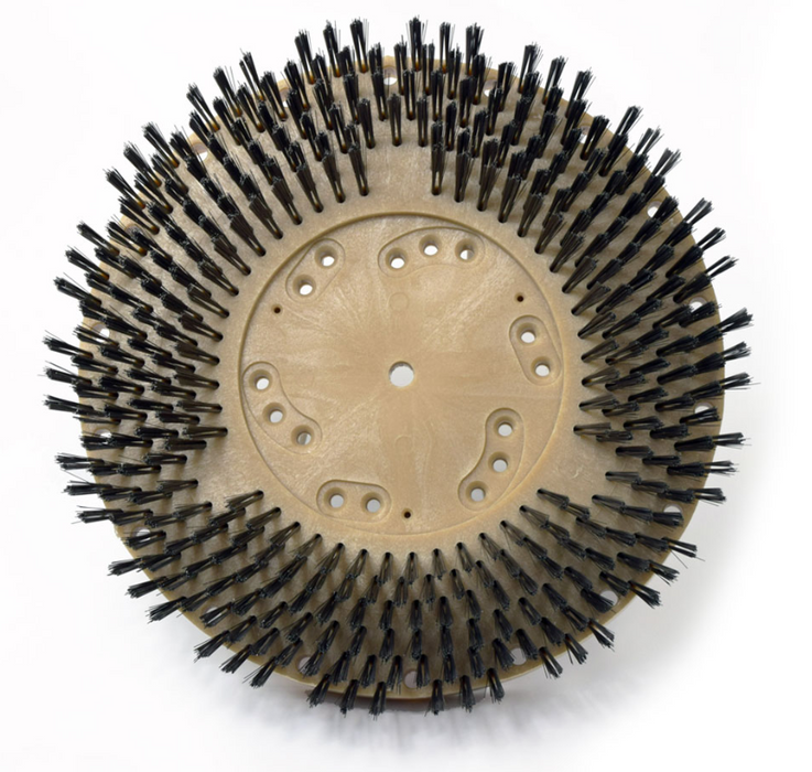 Malish Steel Wire TUFF-BLOCK® Showerfeed Brushes, 13", 17" and 20" Floor Buffers, Riser and NP9200 Clutch Plate Included