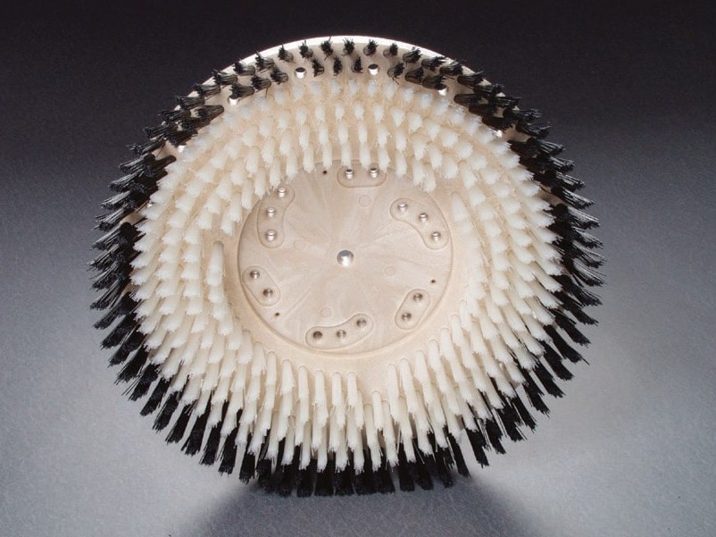 Malish TUFF-BLOCK® Poly Carpet Shampoo Brushes, 13", 17" and 20" Floor Buffers, Riser and NP9200 Clutch Plate Included