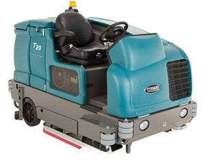 Rental, 56" Rider Floor Sweeper Scrubber, Cylindrical, (Arkansas Only) | Tennant T20