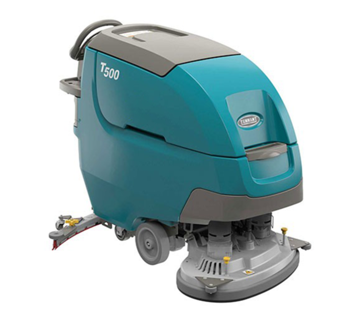 Refurbished Tennant T500 | 28" Walk Behind Disk Floor Scrubber | Battery | Self Propel | 3 pack