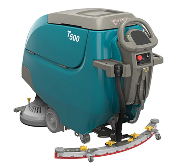 Tennant T500 | 32" Walk Behind Disk Floor Scrubber, Battery, Self Propel