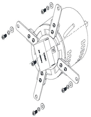 Nilfisk Advance VV78201 Motor Assembly Kit