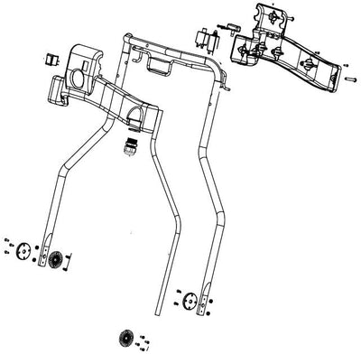 Tennant 9009075 Handle Assembly