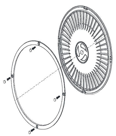 Nilfisk Advance VV78106 Fan Wheel Kit