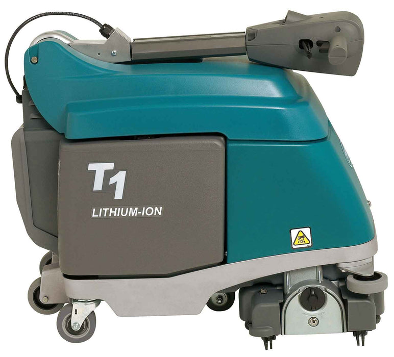 Tennant T1 | 15" Walk Behind Floor Sweeper-Scrubber, Cylindrical