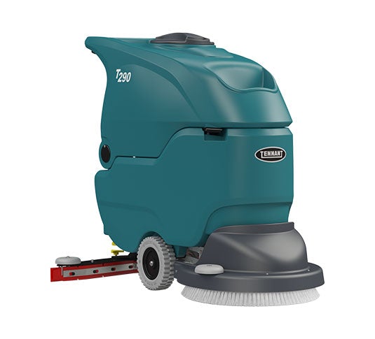 Tennant T290 | 20" Walk Behind Disk Floor Scrubber, Battery, Self Propel