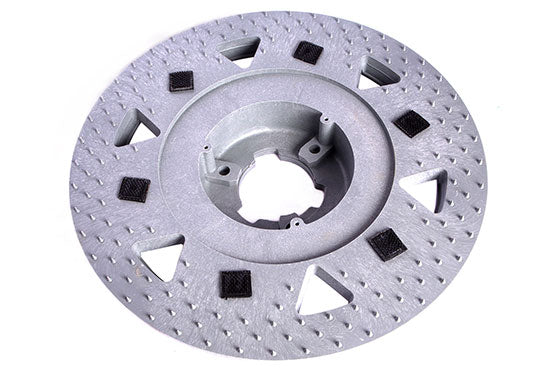 Universal Pad Driver, Floor Buffer, 16",  NP9200 Built In Clutch Plate, 1.25" Riser, Hook System, TL16