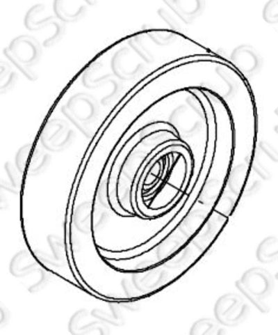 Tennant 1223724, Wheel with bearing