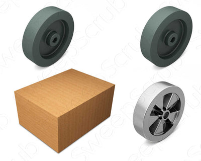 Tennant 9004909, Poly Tire and Rim Assembly Kit