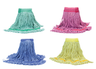 Looped-End Mops, Available in 4 Different Colors, 5" Band, 12 Per Case image 1