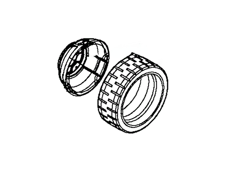 Tennant 9020660, Wheel and Hub Kit