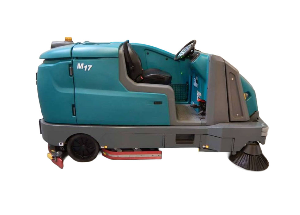 Refurbished | Tennant M17 | Floor Sweeper-Scrubber | 36" | 75 Gallon | Ride On | Battery | Cylindrical | 2019