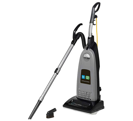 Tennant V-SMU-14 and V-DMU-14, Upright Vacuum, 14.75", Single or Dual Motor, Electric, HEPA, With Tools, 1 Year Warranty