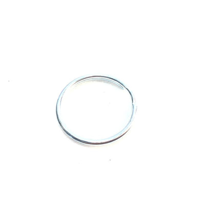 W10574 | Onyx Key Ring - 1_1/2" Od, Zinc