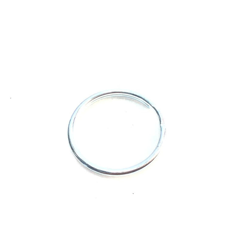W10574 | Onyx Key Ring - 1_1/2" Od, Zinc