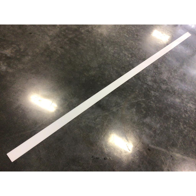 W10649 | Onyx Plastic Strip - 2.5" X 96"