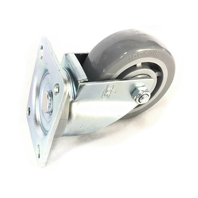 W10833 | Onyx Swivel Caster, 3.75" Diameter, Non Marking