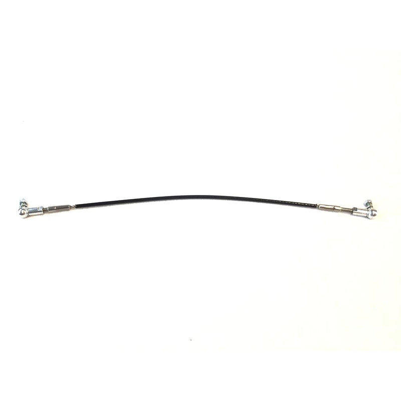 W10860 | Onyx Steel Cable, 17", Threaded Ends M6xm6