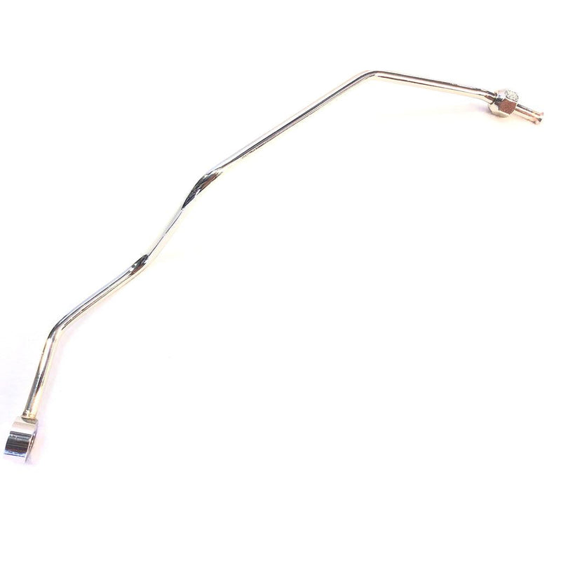 W10901 | Onyx Propane Tubing - 1/4 Astm 280, Copper, W/ Tube Nut & Banjo, Nickel Plate