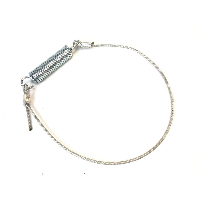 W10987 | Onyx Steel Cable with Spring