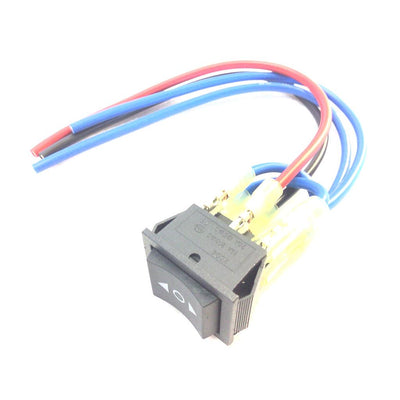 W11206 | Onyx Rocker Switch, Momentary On-off-on, Reversible Polarity, Kcd4