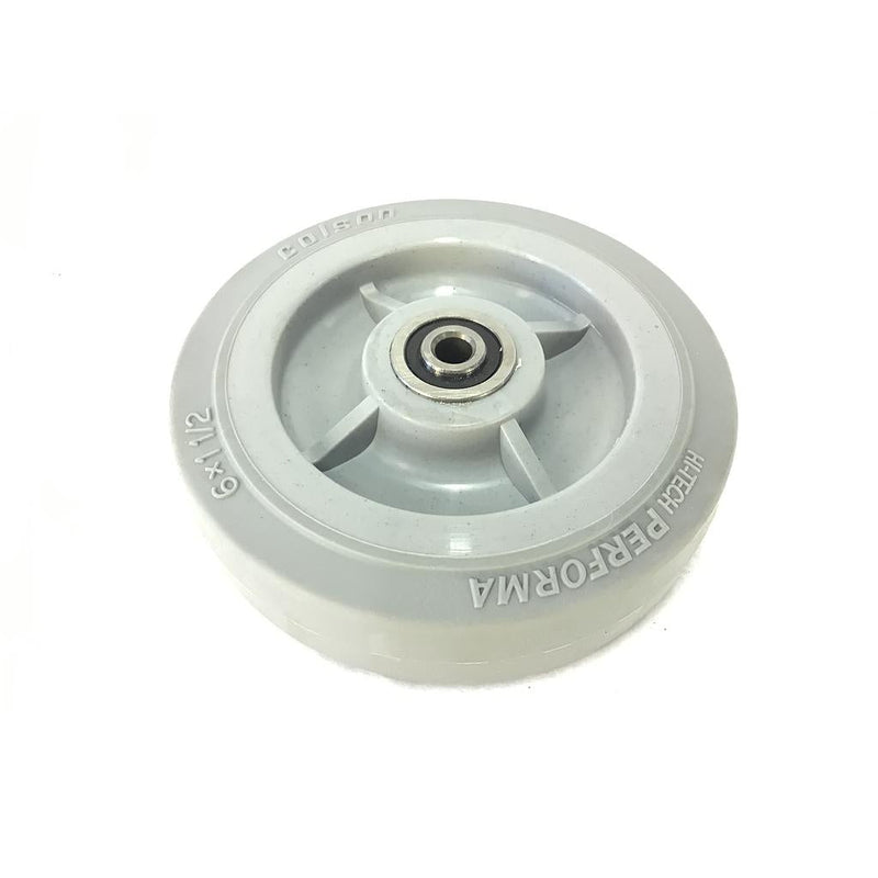 W4220 | Onyx Rubber Wheel 6 X 1-1/2 X 3/8 Id Ball Bearing