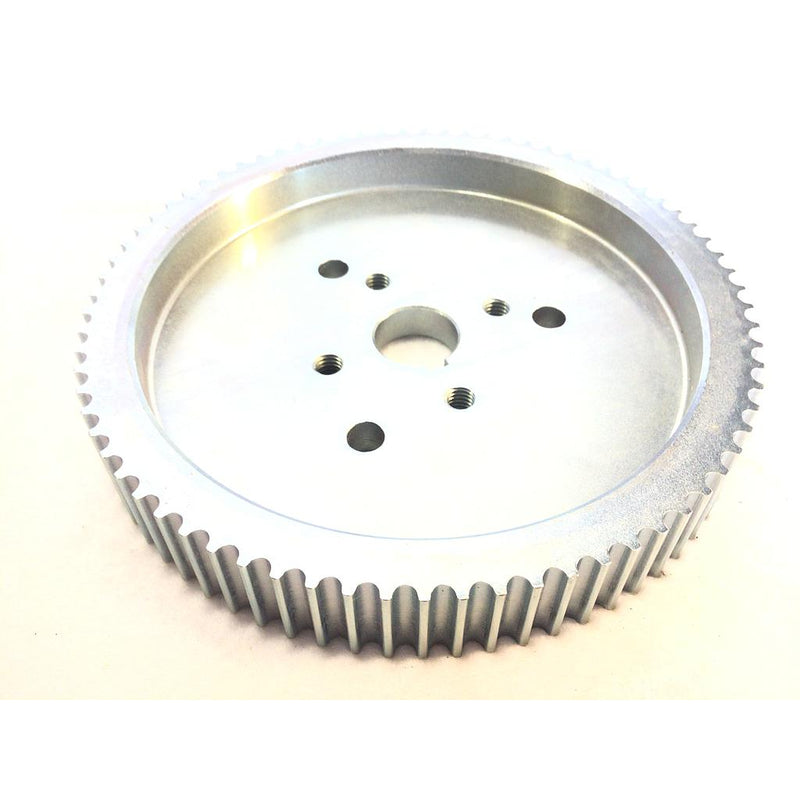 W6067 | Onyx 7.50" O.d. X 1" I.d. Pulley (cogged Htd-8mm) Mild Steel Zinc