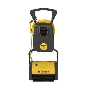 Tornado Vortex, Walk Behind Floor Sweeper-Scrubber, 13", 1 Gallon, Electric, Cylindrical, 2 Year Warranty, TS050-W13-U