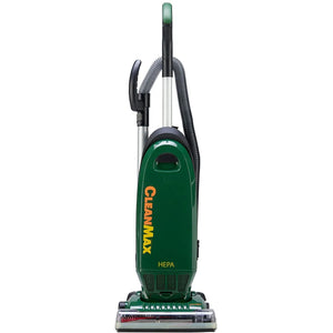 CleanMax Nitro , Upright Vacuum, 12", Bagged, Single Motor, 40' Cord, With Tools, Operating Weight of 15.6lbs, 1 Year Warranty