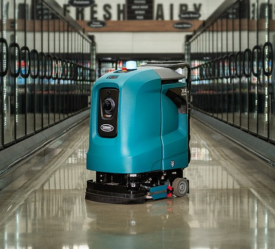 X4ROVR-500-D, Tennant X4 Rovr, Robotic Floor Scrubber, 20", 10 Gallon, Disk, Lithium, 5 Year Software, 3 Year Warranty