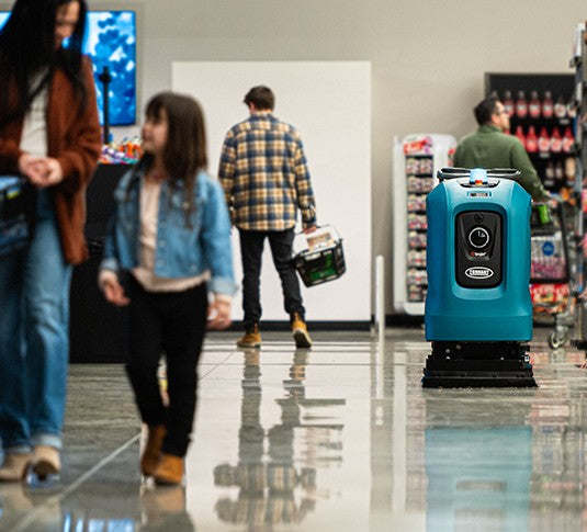X4ROVR-500-D, Tennant X4 Rovr, Robotic Floor Scrubber, 20", 10 Gallon, Disk, Lithium, 5 Year Software, 3 Year Warranty